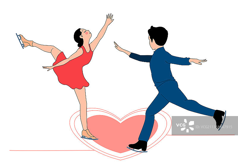 矢量插画爱图片素材