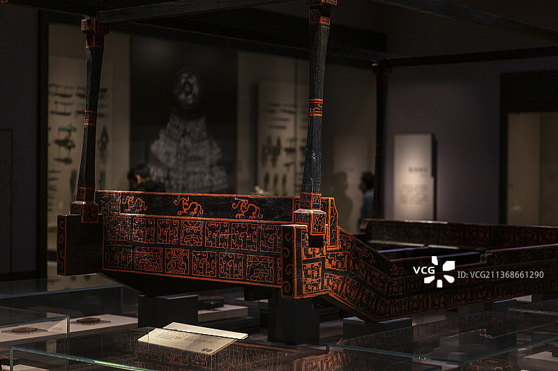 成都博物馆藏品文物漆器图片素材