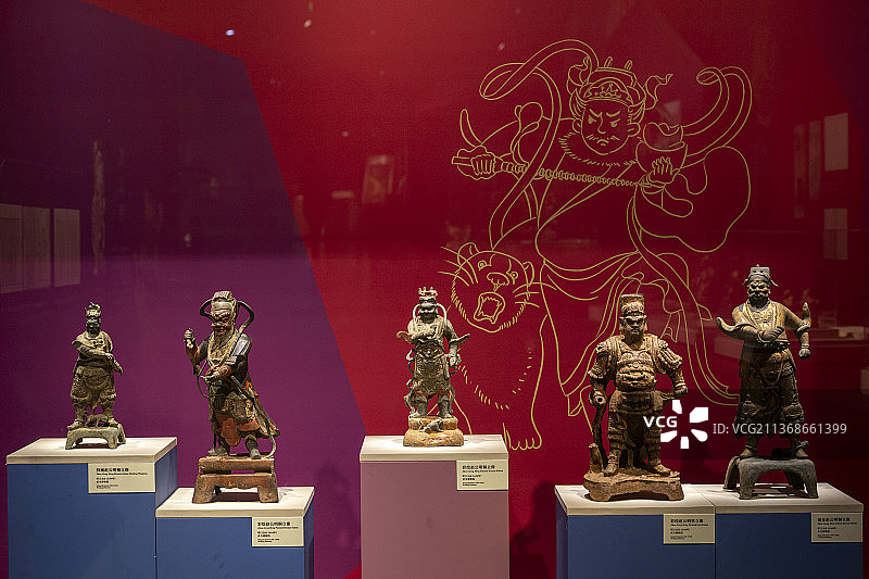 财神相关文物古董雕塑图片素材