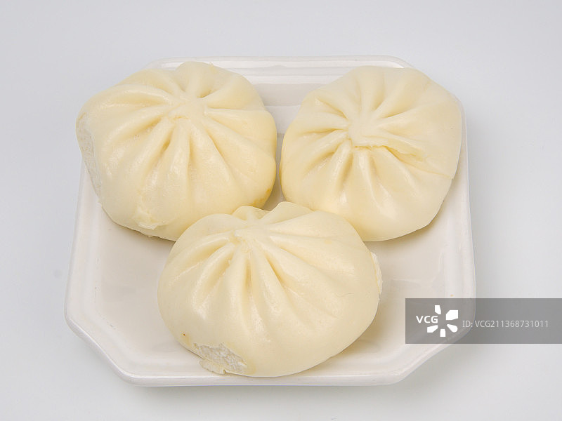 中华小吃 小笼包图片素材