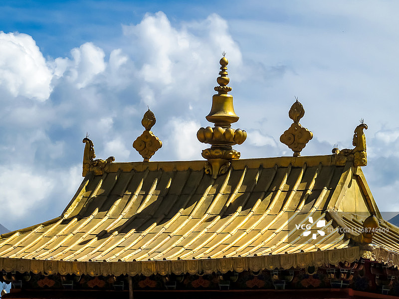 西藏拉萨色拉寺图片素材