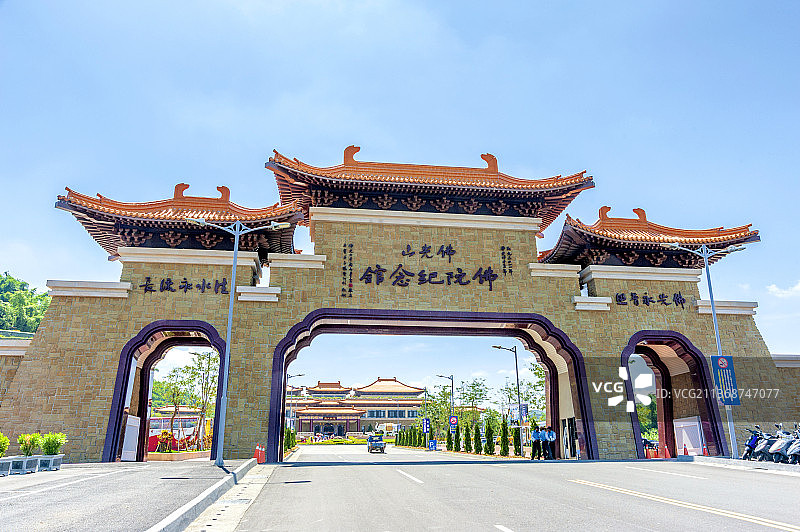 中国台湾高雄佛光山图片素材