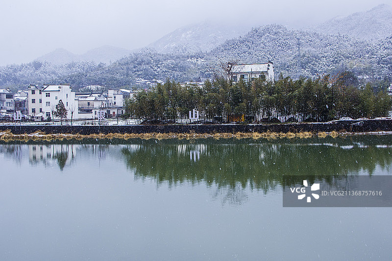 龙川雪意图片素材