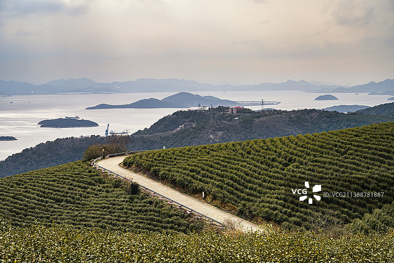 舟山岱山县磨心山景区图片素材