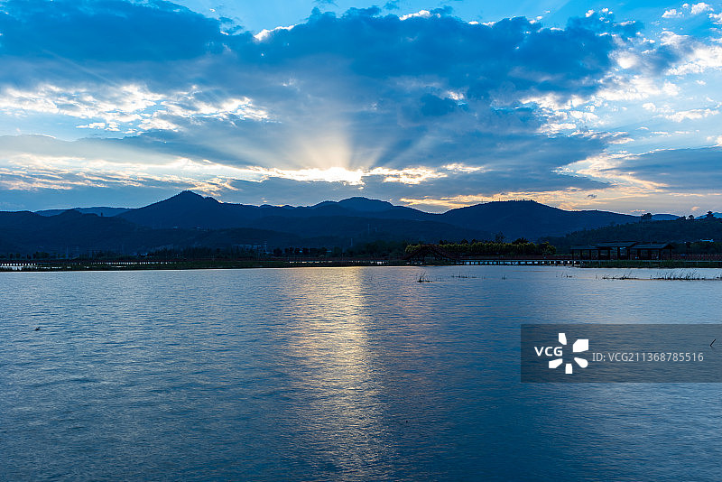 异龙湖湿地图片素材