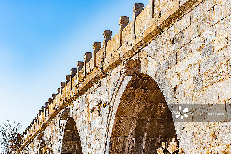 北京房山琉璃河大桥图片素材