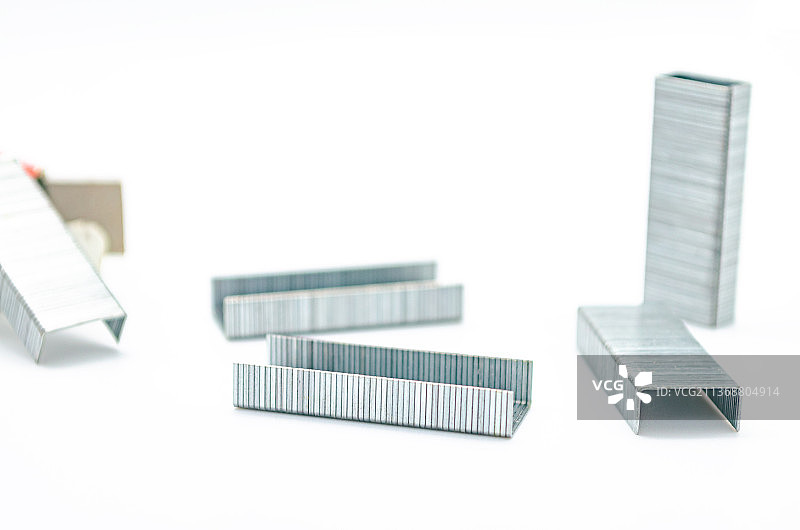 中国室内影棚拍摄静物办公文具，订书机图片素材