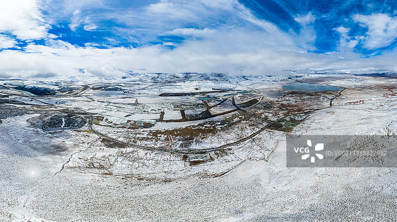 祁连山脉图片素材