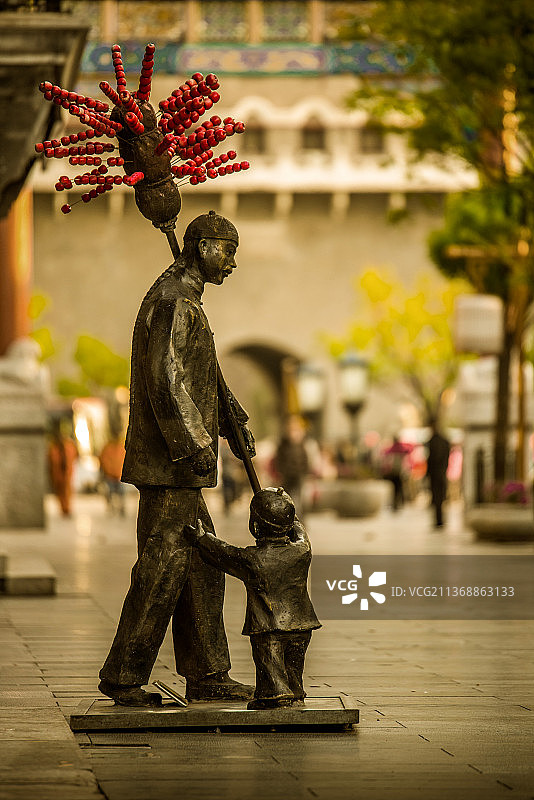 北京前门大街图片素材