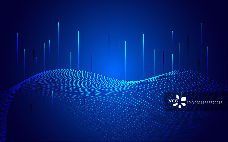 科技粒子年会背景科技风格海报素材图片素材