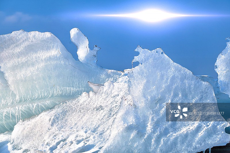 冰裂似冰山图片素材