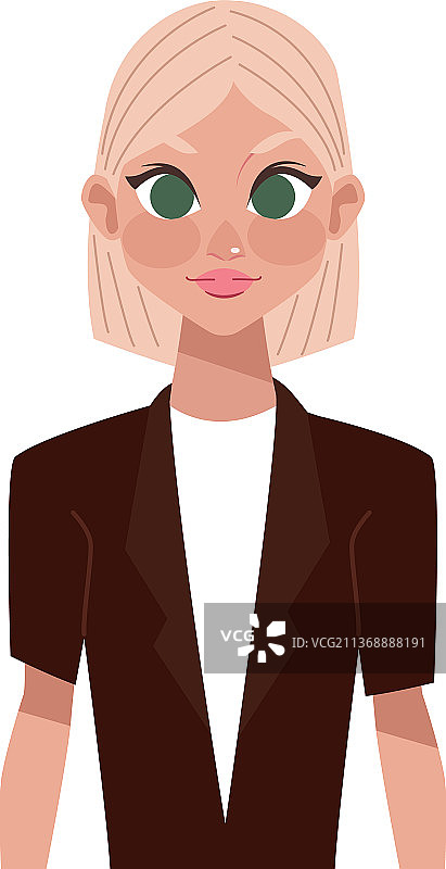 绿眼睛的女人图片素材