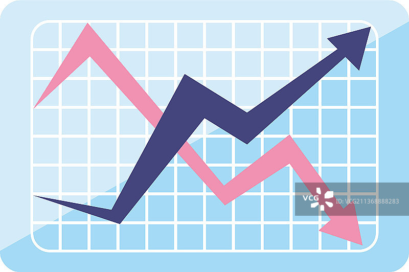 统计箭头信息图图片素材