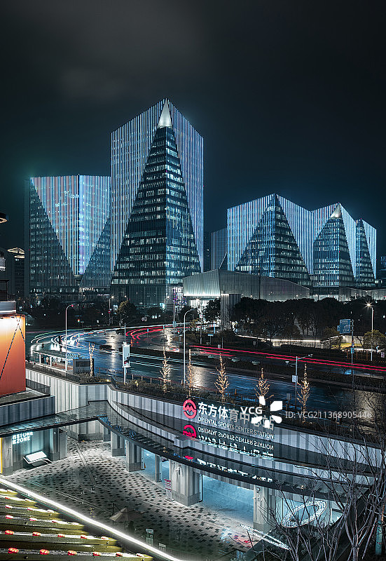 上海前滩太古里图片素材