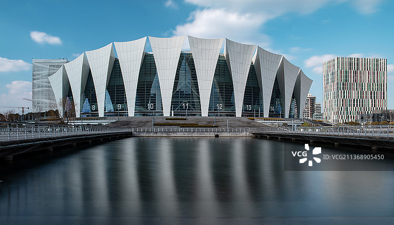 上海东方体育中心图片素材