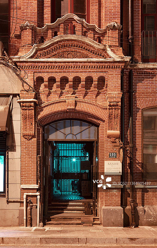 上海老洋房石库门图片素材