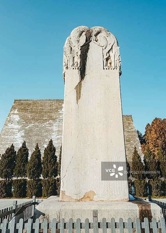 无字碑图片素材