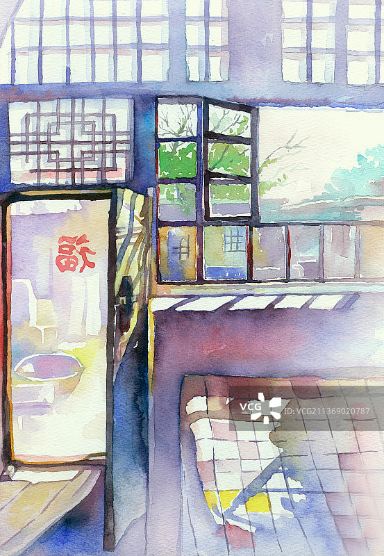 农家房屋图片素材