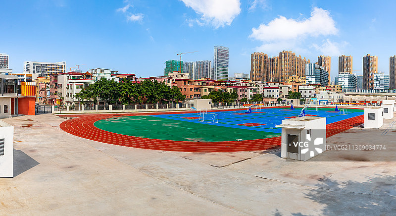 中学校操场图片素材