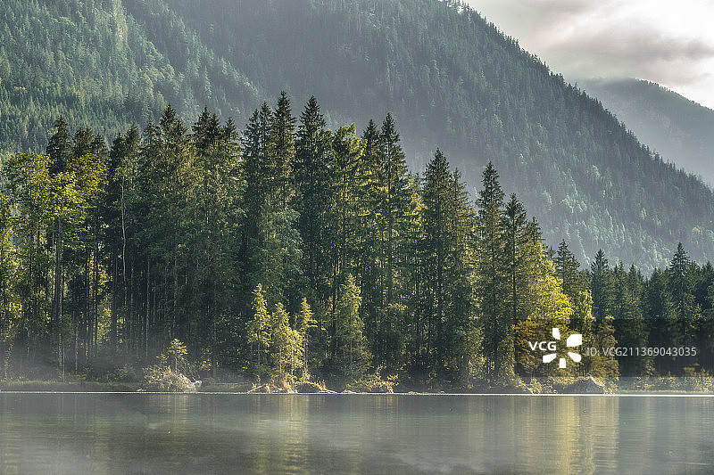 国王湖图片素材