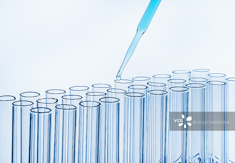 生物化学玻璃仪器拍摄图片素材