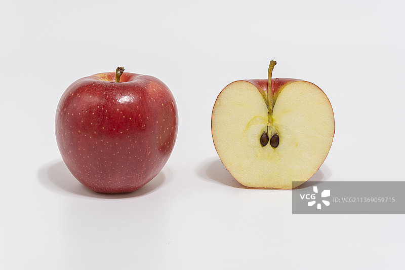 影棚拍摄新鲜水果图片素材