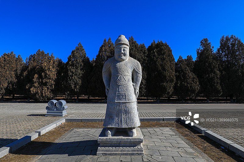 河北遵化清东陵石像生图片素材