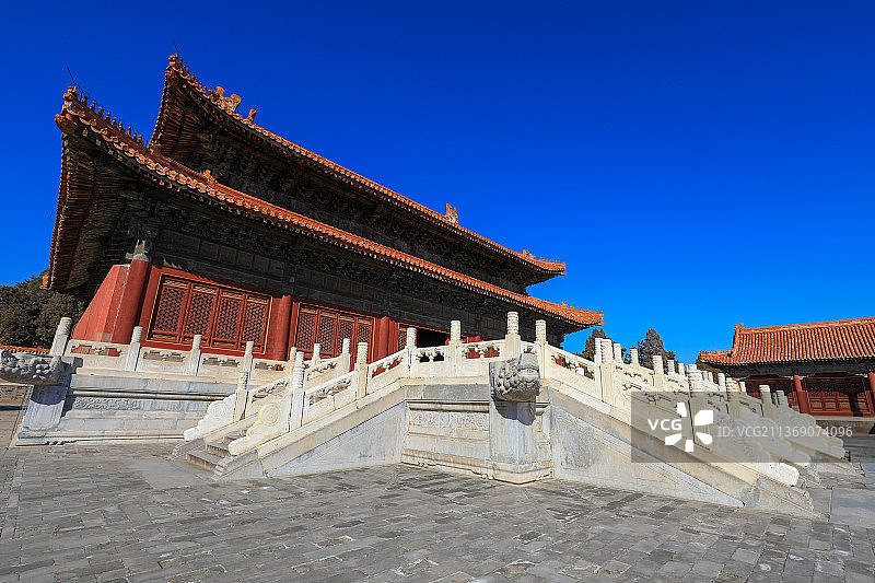 河北遵化清东陵裕陵（乾隆）隆恩殿图片素材