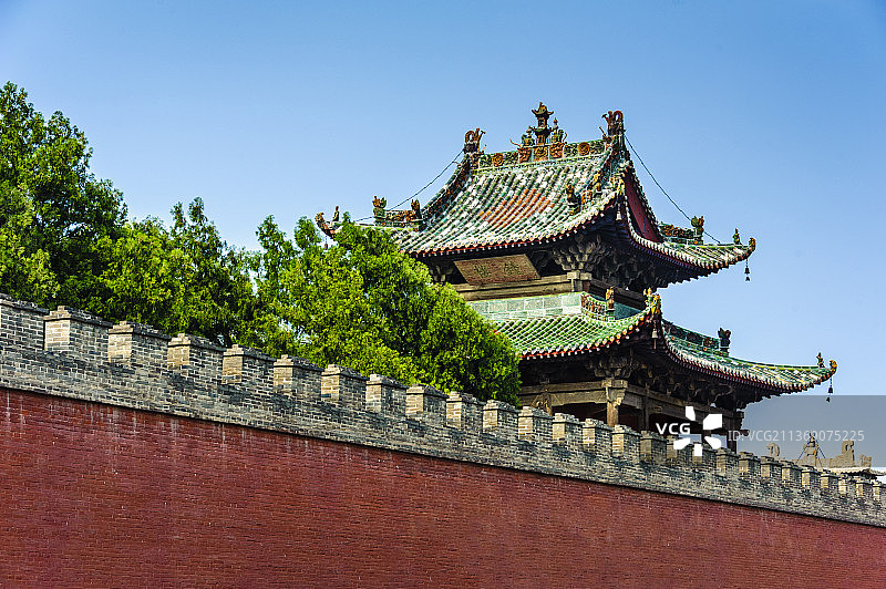 中国山西运城解州关帝庙图片素材