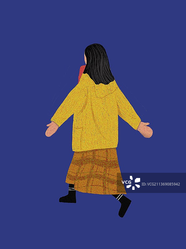 插画穿搭图片素材