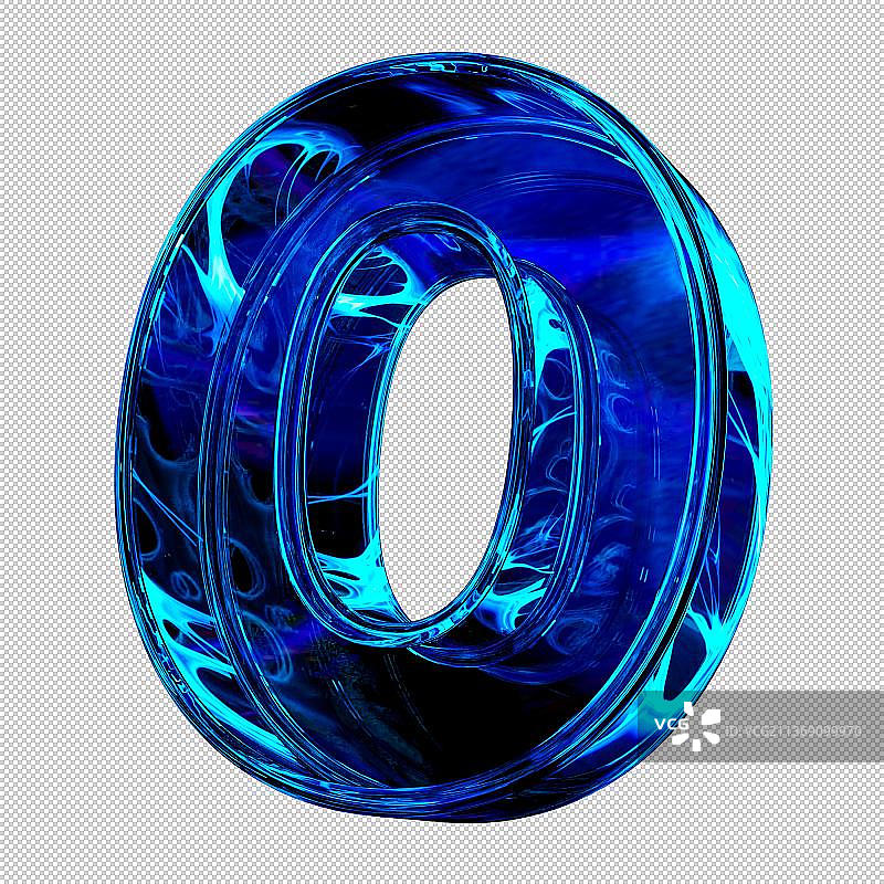 3D立体蓝色科技风倒计时数字免抠元素图片素材