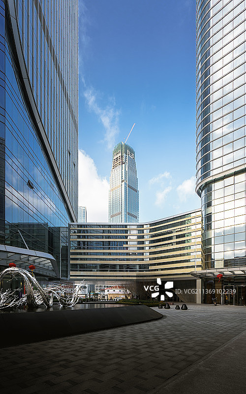 浙江台州椒江东商务区天盛中心写字楼图片素材