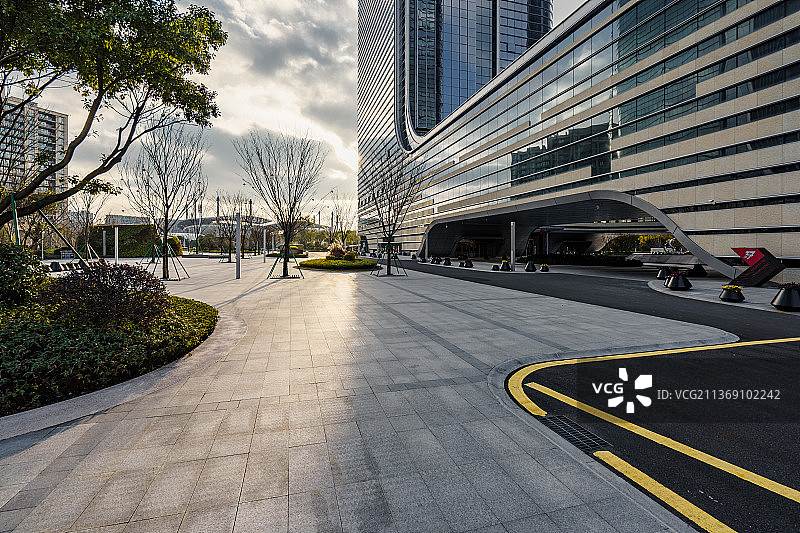 浙江台州椒江东商务区腾达中心图片素材
