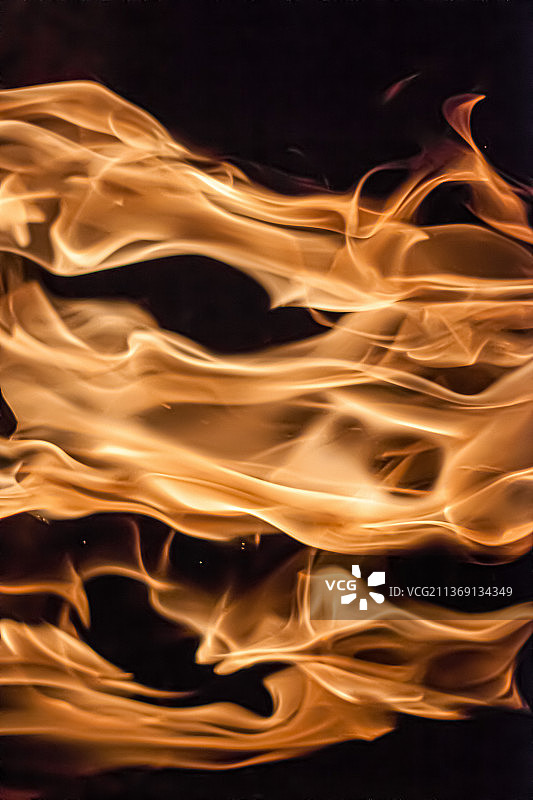 作为自然元素的火焰抽象背景图片素材