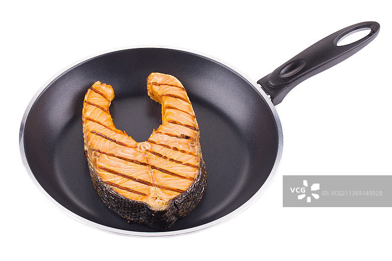 煎三文鱼图片素材