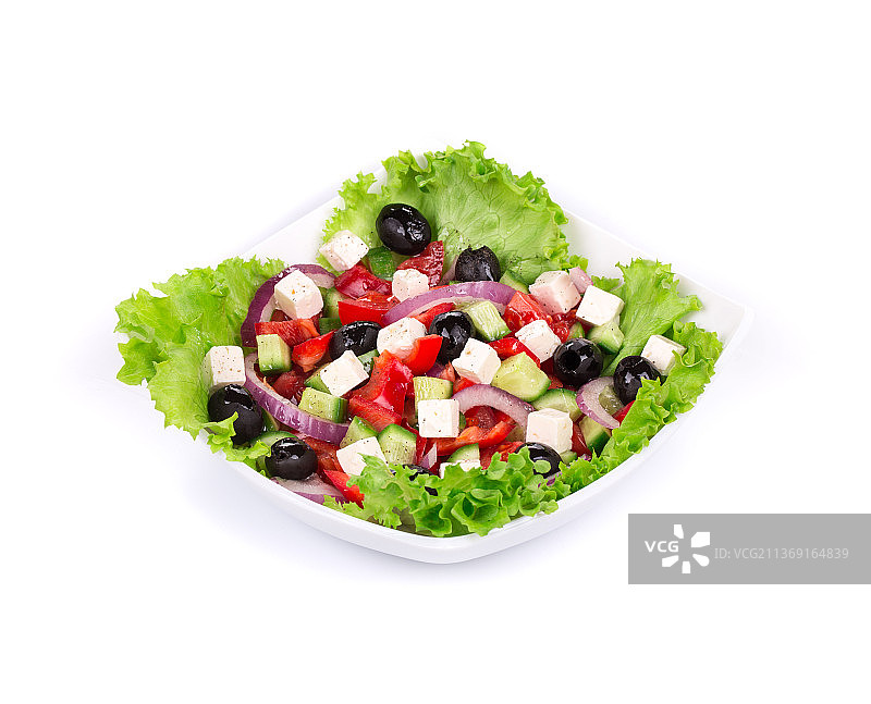 希腊沙拉特写，摩尔多瓦图片素材