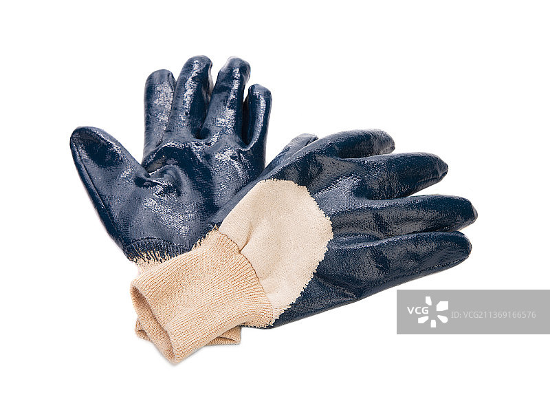 蓝色橡胶手套特写，摩尔多瓦图片素材