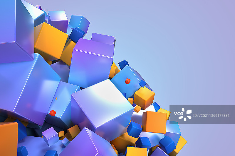 抽象，立方体，不规则，排列，背景图片素材