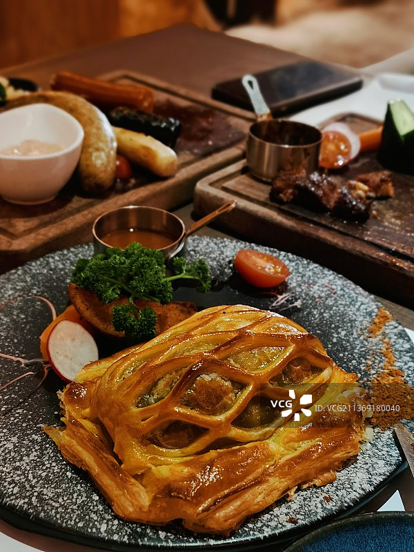 惠灵顿牛扒图片素材