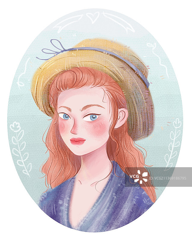 古典美女图片素材