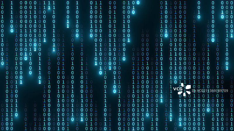 发光二进制代码背景图片素材