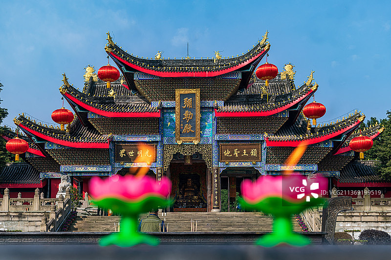 峨眉山大佛禅院图片素材