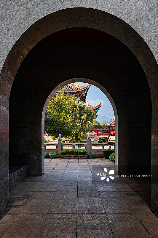 峨眉山大佛禅院图片素材