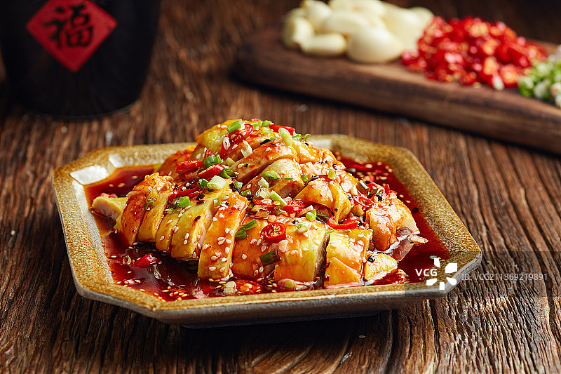 川味口水鸡图片素材