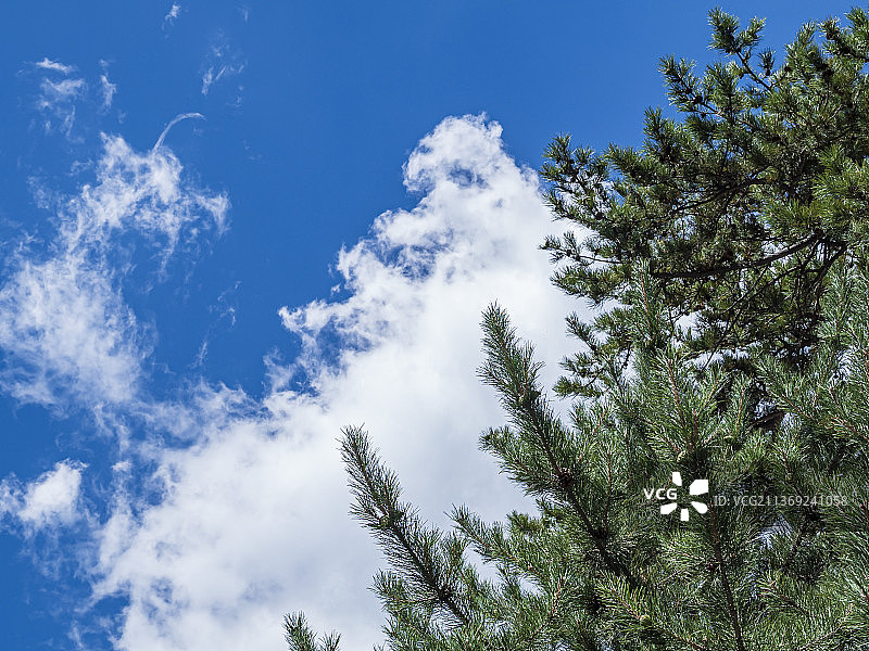 山西五台山黛螺顶禅院风景图片素材