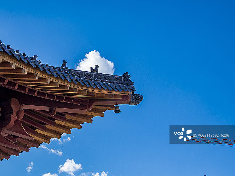 山西五台山普寿寺风景图片素材