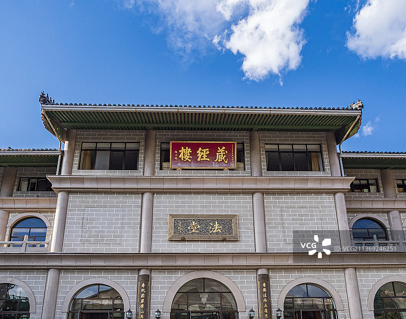 山西五台山普寿寺风景图片素材