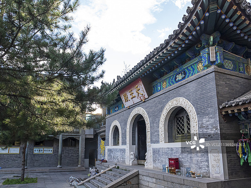 山西五台山普寿寺风景图片素材
