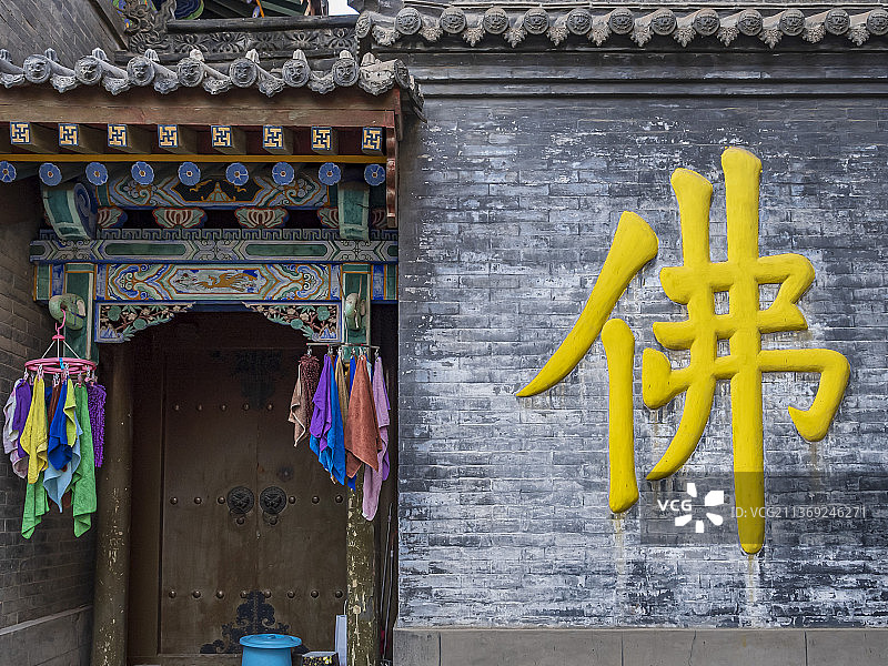 山西五台山普寿寺风景图片素材