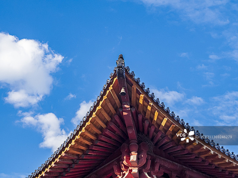 山西五台山普寿寺风景图片素材